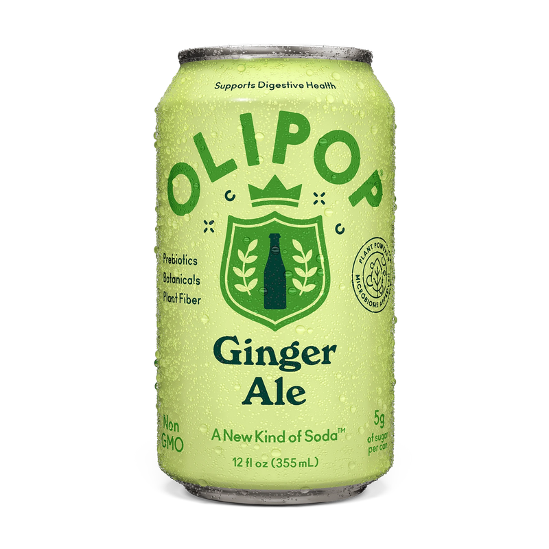 Olipop Ginger Ale Prebiotic Soda