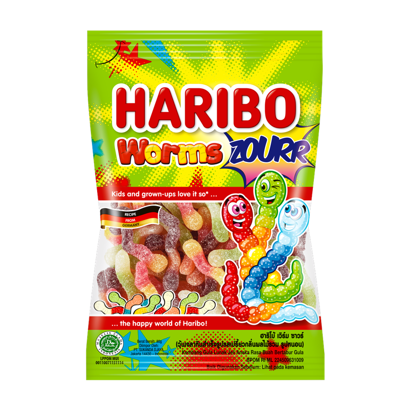 Haribo Worms Zourr