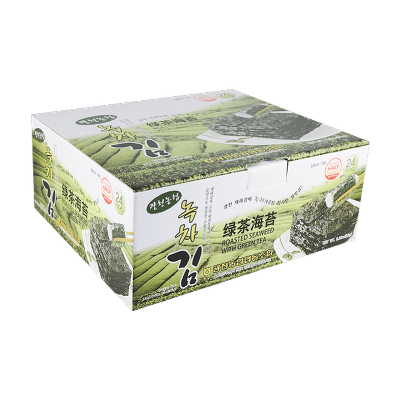 Roated seaweed Green tea 10x
