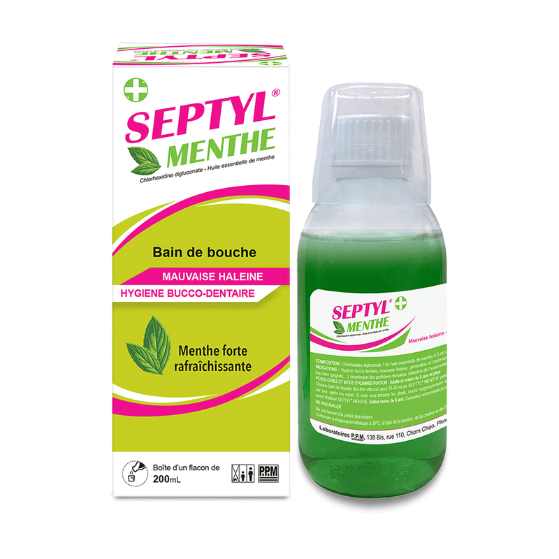 Septyl Menthe mouthwash