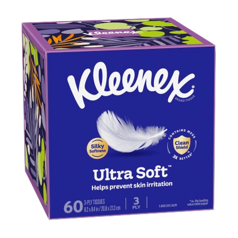 Kleenex Brand Facial Tissues Box