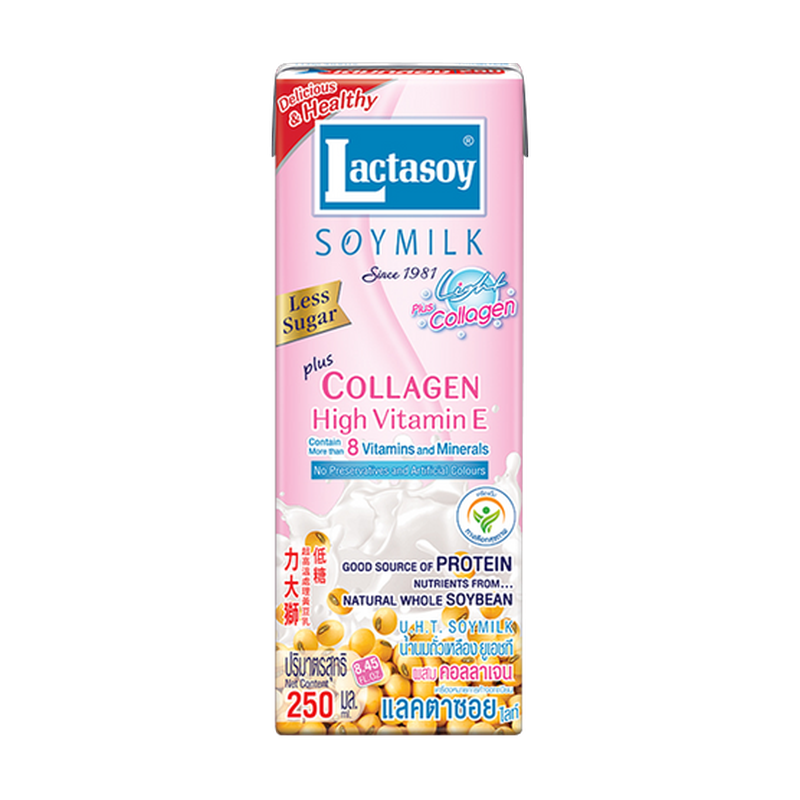 Lactasoy Soymilk Plus Collagen Milk