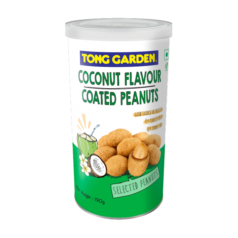 Tong Garden Coconut Flavour Coated Peanuts