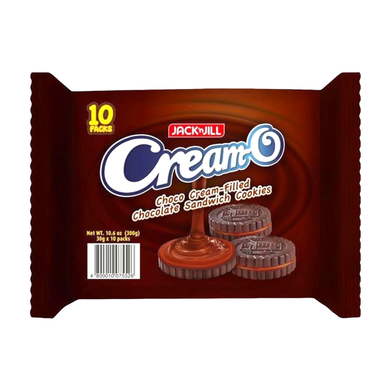 Jack n Jill Cream O Milk Cream Filled Cookies