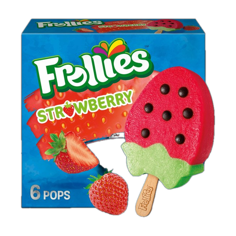 Cremo Fruit Fiesta Strawberry Popsicle