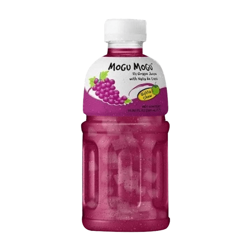 Mogu Mogu Grape Flavored Drink With Nata Coco