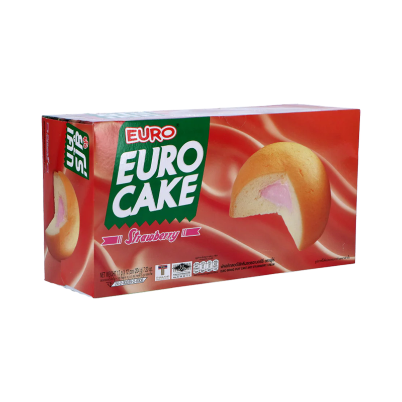 Euro Ellse Cake And Strawberry Cream