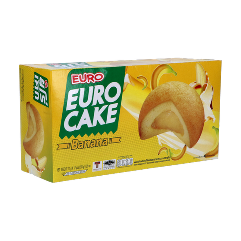 Euro Ellse Cake And Sweet Banana Cream