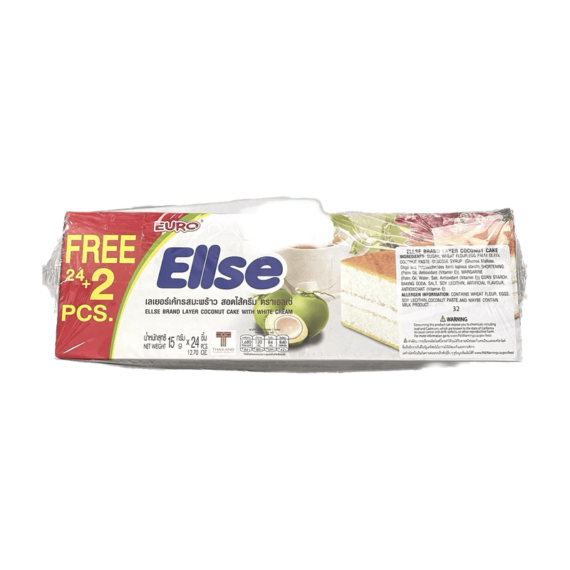 Euro Ellse Layer Cake Coconut