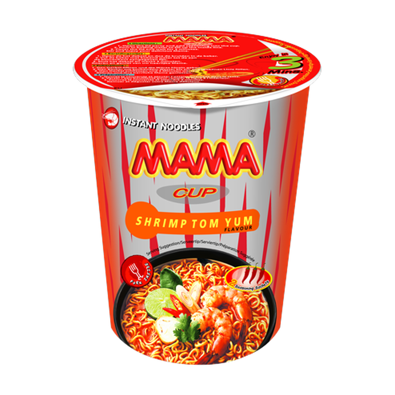 Mama Cup Noodles Shrimp Tom Yum Flavour