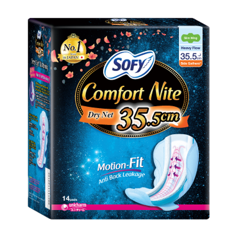 Sofy Side Gather Slim Wing