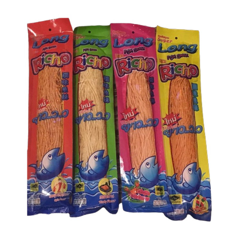 Richo Super Long Fish Snack Crab Flavour