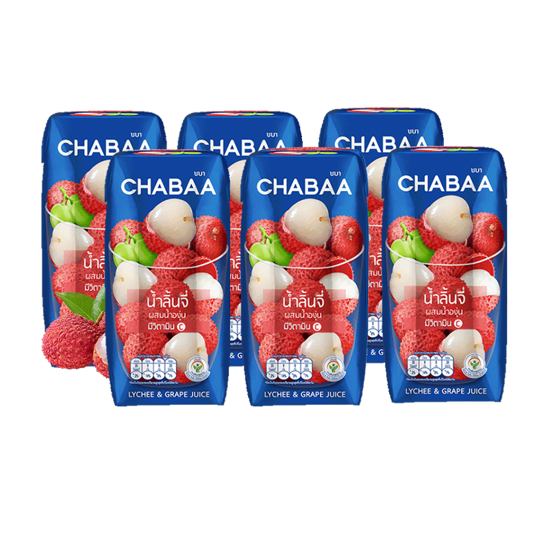 Chabaa Lychee & Grape Juice