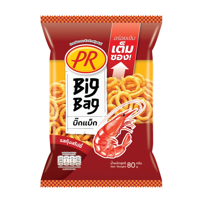 P R Big Bag Crispy Snack Lobster