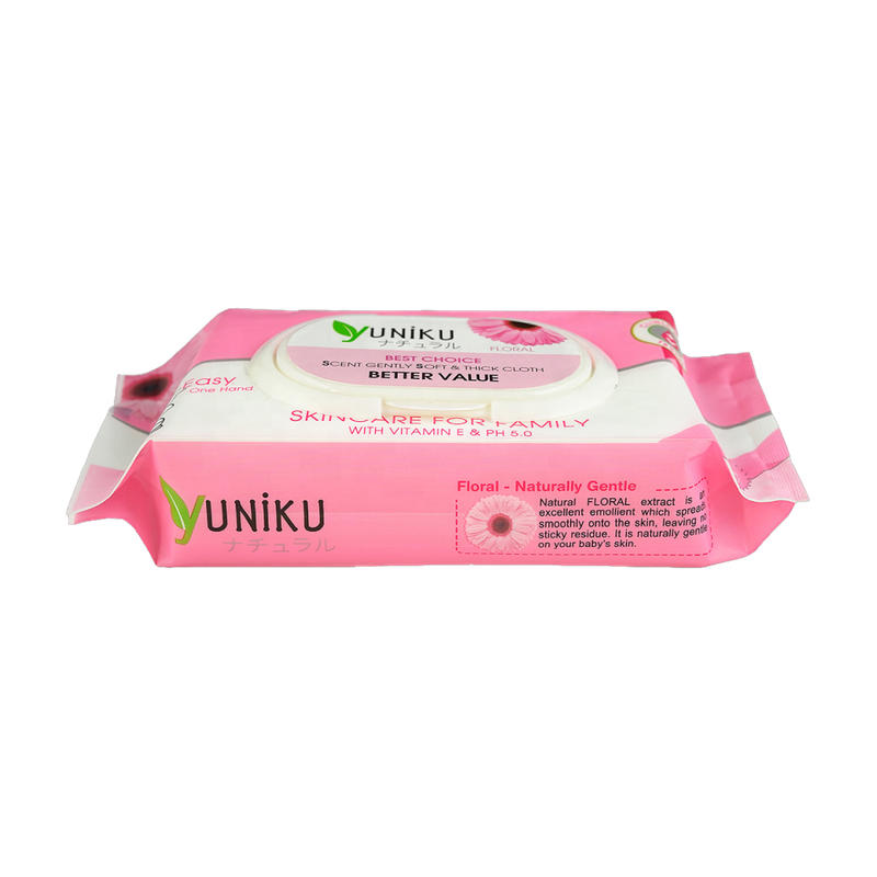 Uniku Floral Soft & Thick Cloth (Floral)