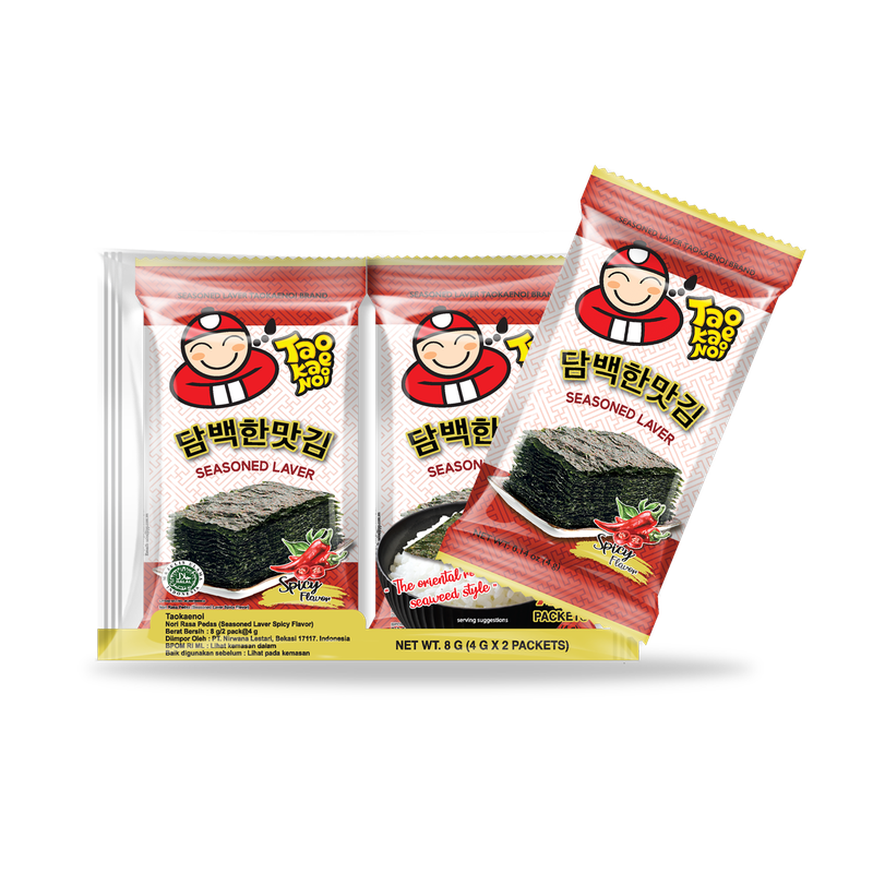 Tao Kae Noi Seasoned Laver Teriyaki Sauce Flavour