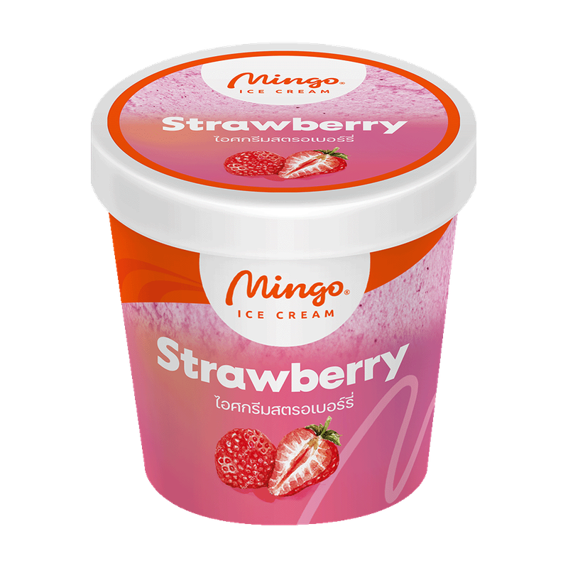 Mingo Ice Cream Strawberry