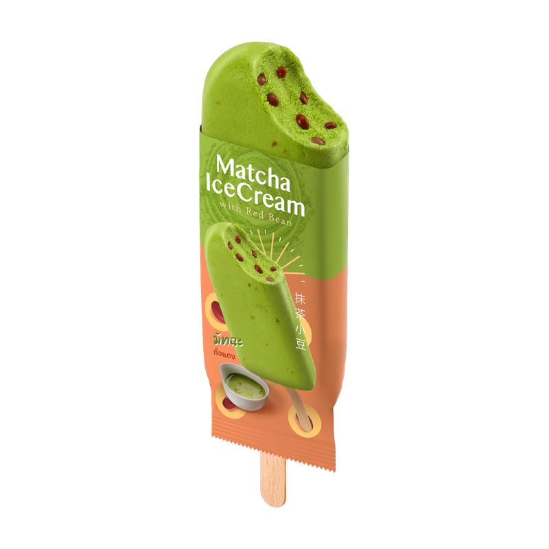 Mingo Matcha Red Bean Ice Cream