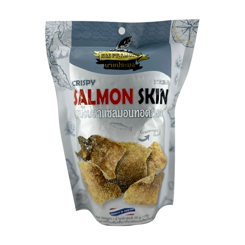 Nai Pramong Salmon Skin Crispy