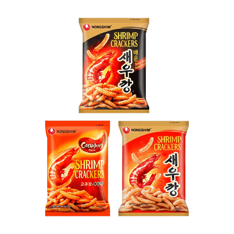 K P F Prawn Cracker With Three Flavored Sauce