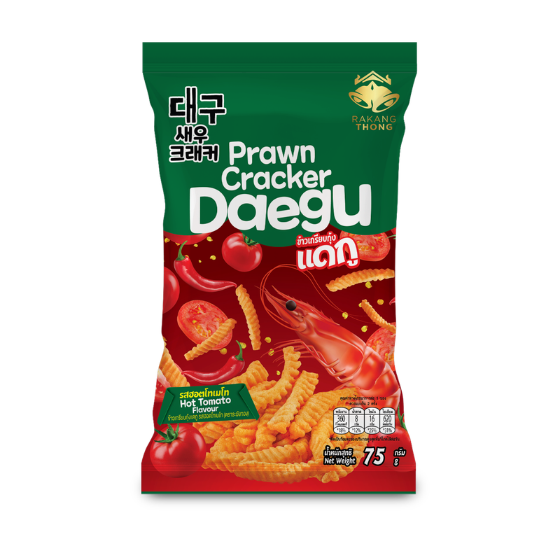 Rakang Thong Prawn Cracker Daegu Hot Tomato Flavour