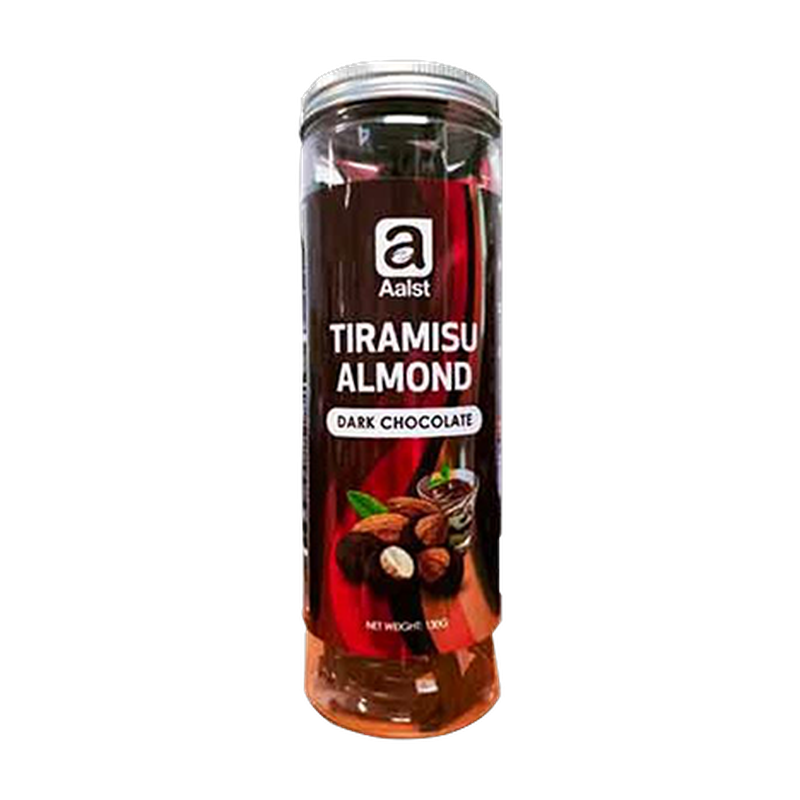Aalst Tiramisu Almond Assorted Dark and Milk Chocolate 130g