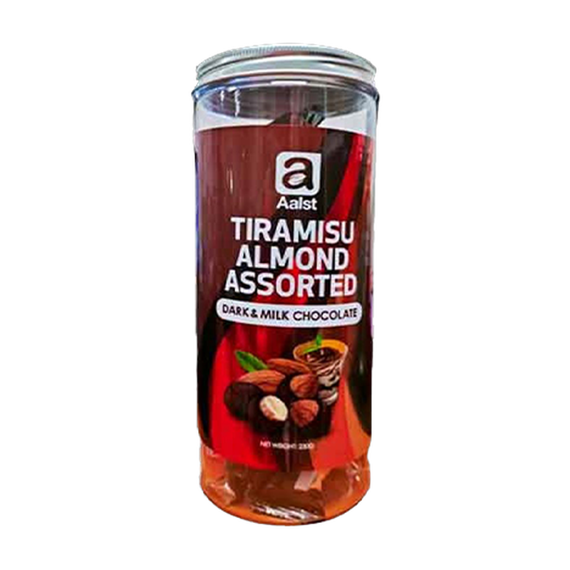 Aalst Tiramisu Almond Assorted Dark and Milk Chocolate 230g