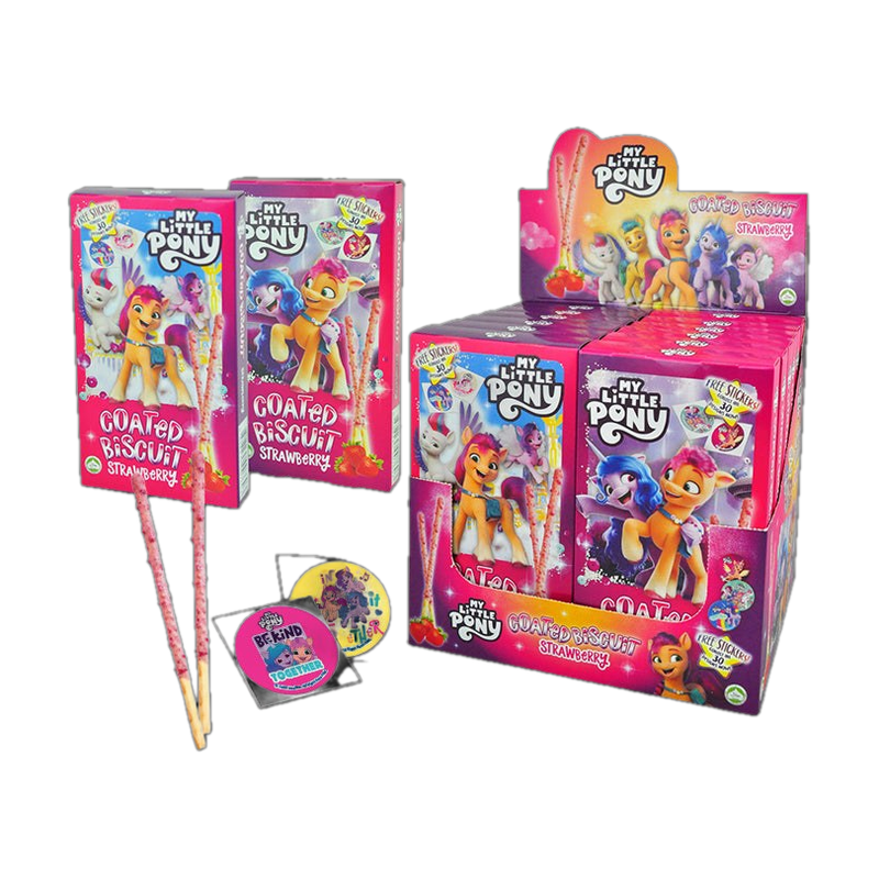 YLF My Little Pony Coated Biscuit (Strawberry)