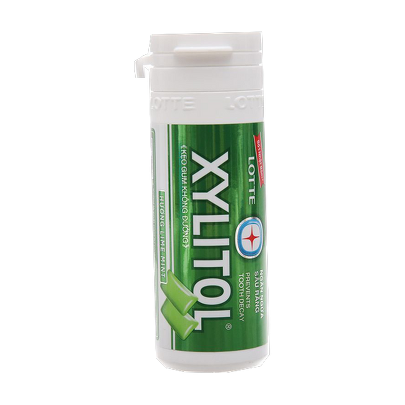 Lotte Xylitol lime mint flavor
