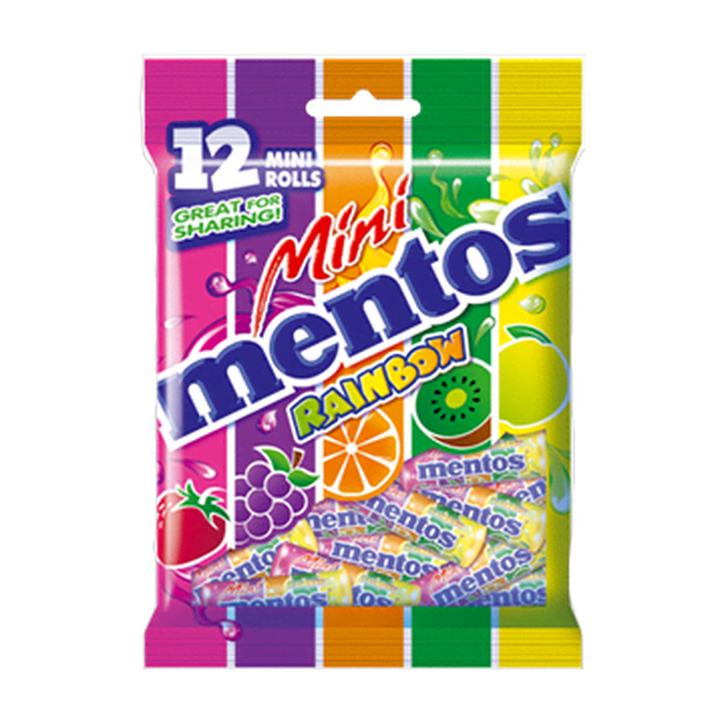 Mentos Mini 100X - Rainbow