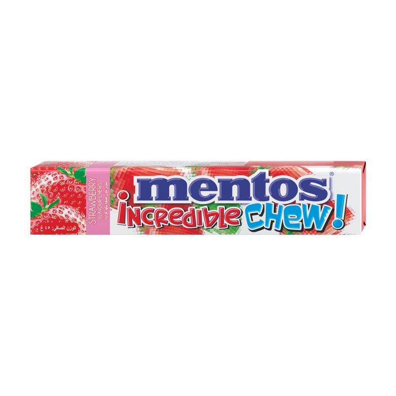 Mentos Incredible Chews Strawberry