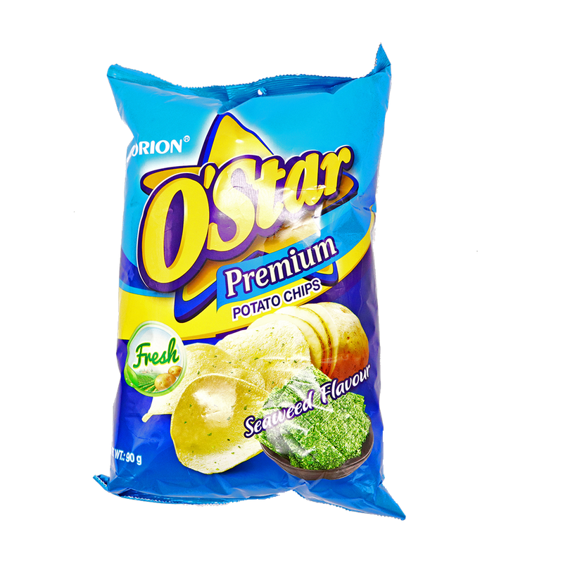 O Star Potato Chips Seaweed Flavoued