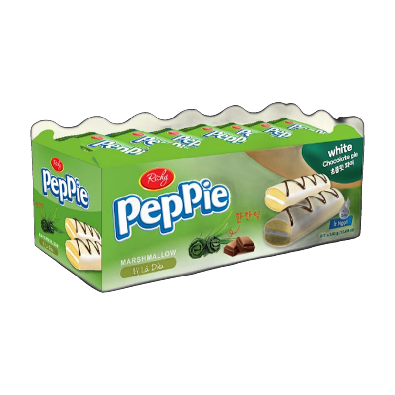Richy Peppie White Chocolate Pie Marshmallow