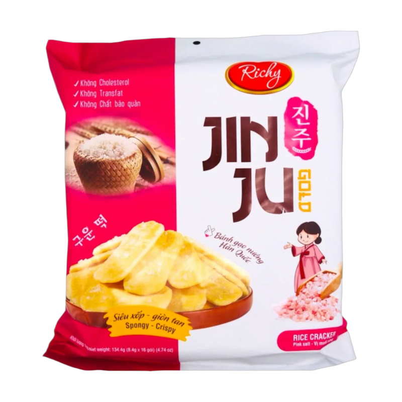 Richy Rice Cracker Spongy Crispy Green Rice