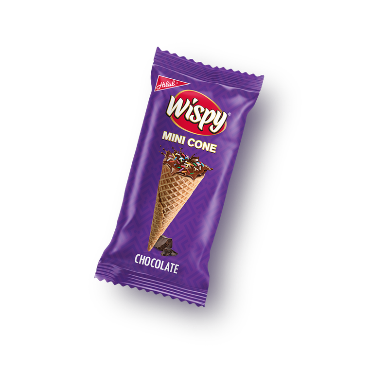 Hilal Wispy Mini Cone Chocolate