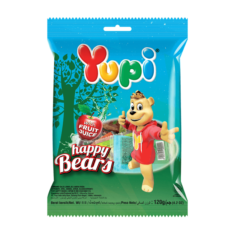 Yupi Happy Bear With Fruit Juice