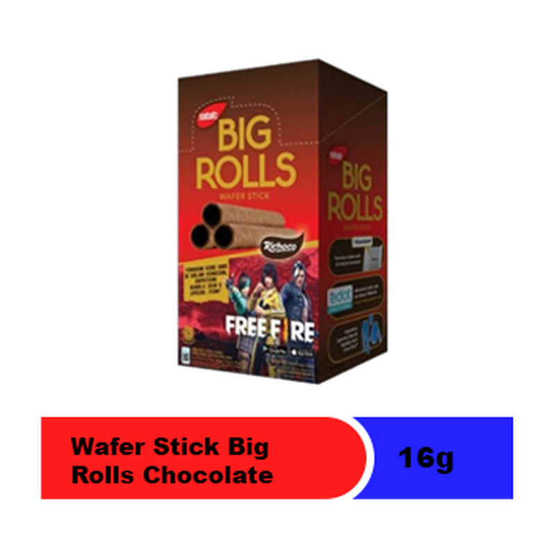 Nabati Big Roll's Wafer Stick Richoco