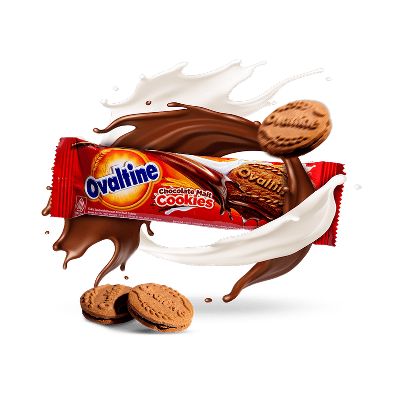 Ovaltine Chocolate Malt Cookies