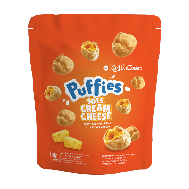 Kartika Toast Puffies Soes Cream Cheese