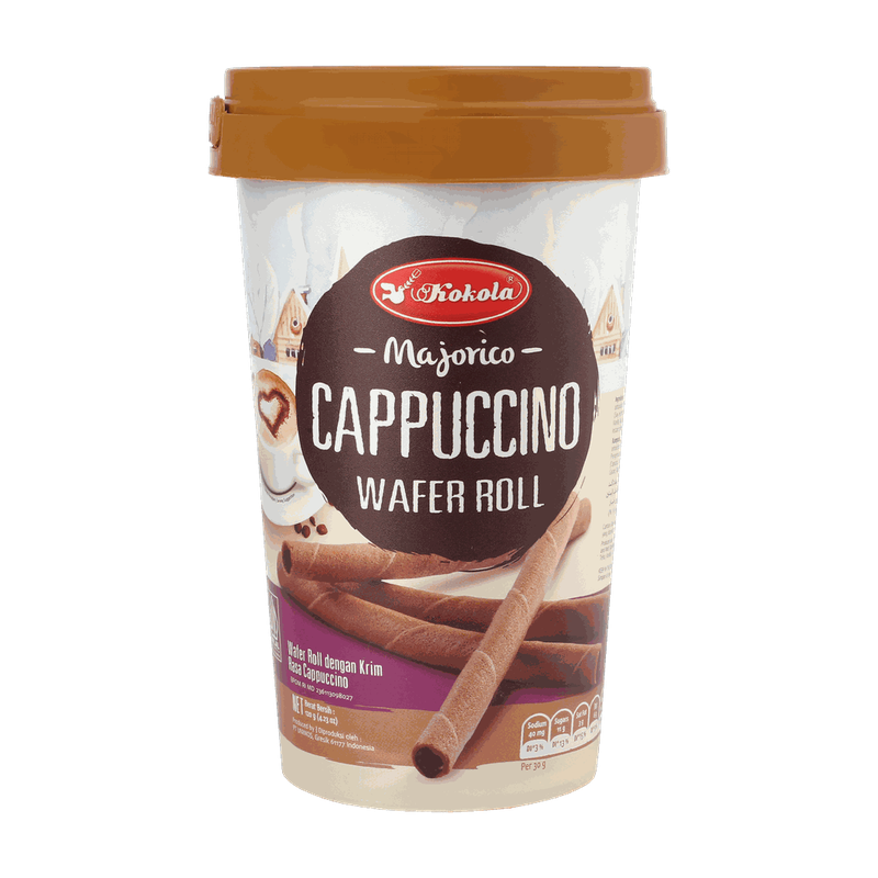 Kokola Majorico Cappuccino Wafer Roll