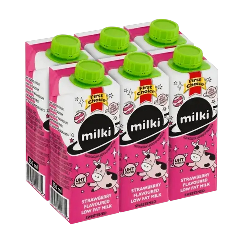 Milku UHT Milk Strawberry Flavor