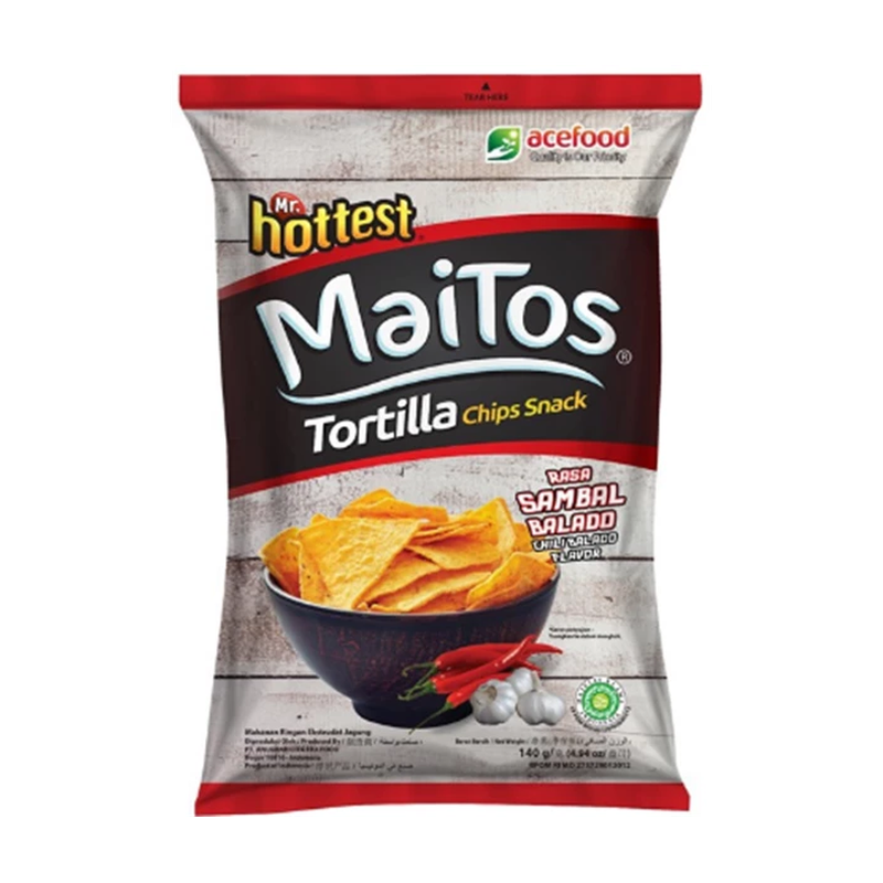 Acefood Mr Hottest Tortilla Chips Snack