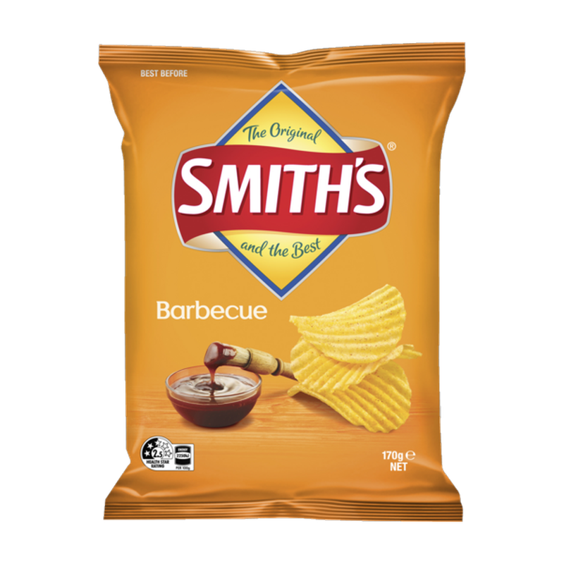 Smith'S Crinkle Cut Chicken Potato Chips 170g