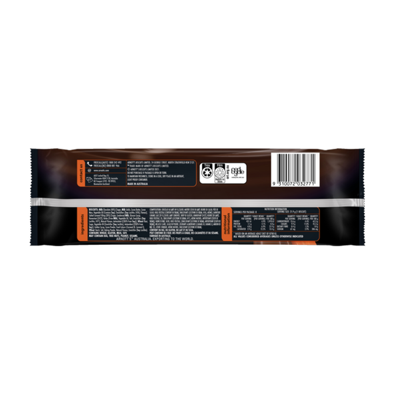 Arnott's Tim Tam Deluxe Salted Caramel Brownie