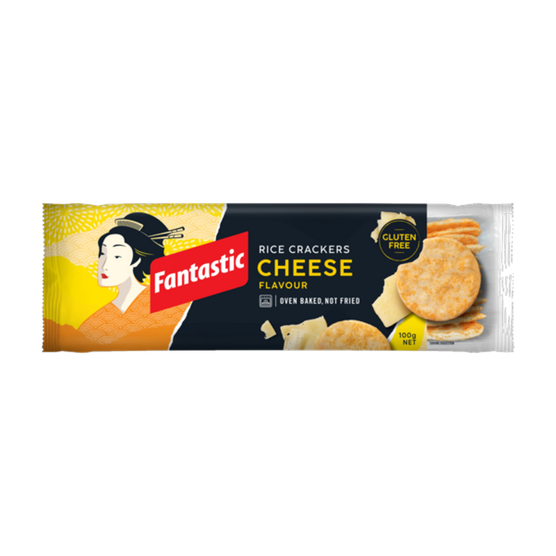 Fanta stic Cheese Flavour Rice Crackers