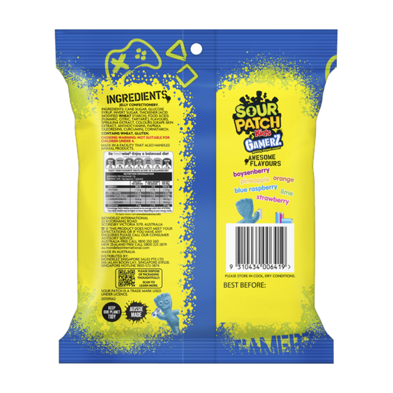 Sour Patch kids gamerz