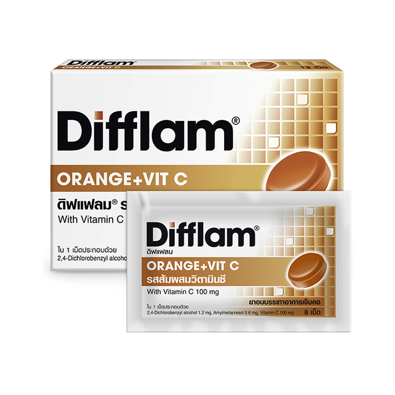 Difflam Orange + VITAMIN-C
