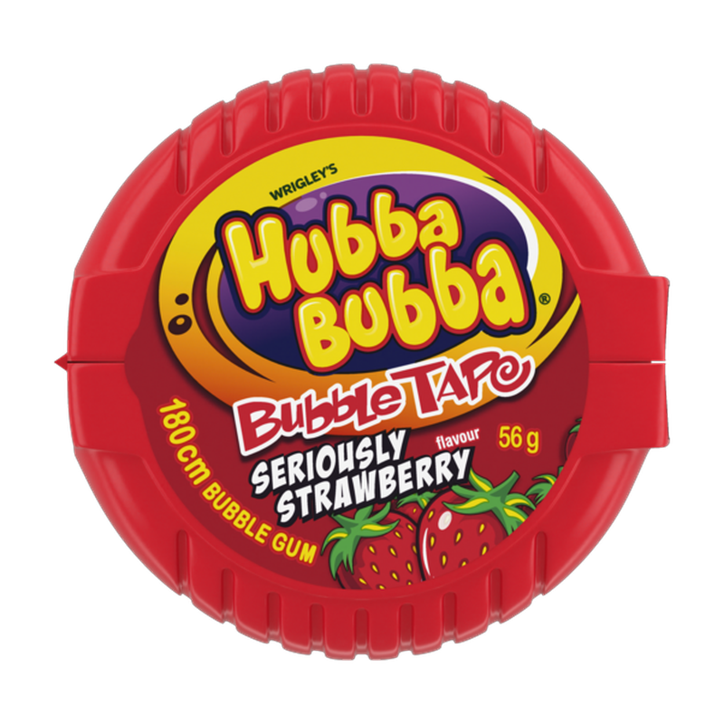 Hubba Bubba Bubble Tape Seriously Strawberry