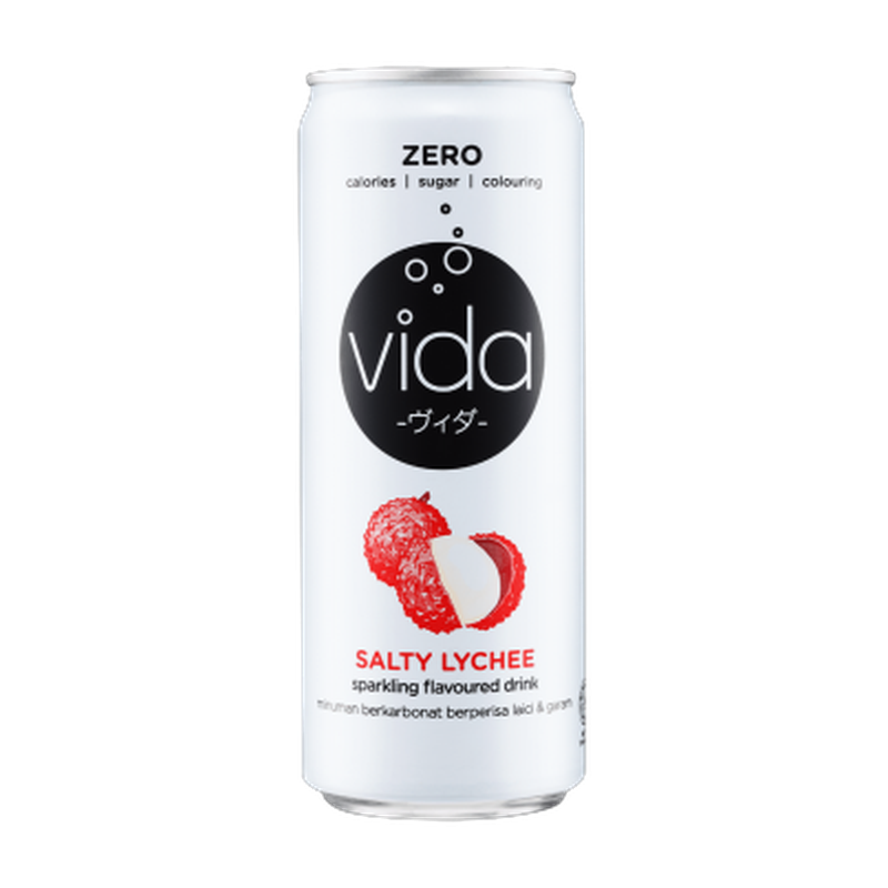 Vida Salty Lychee Sparkling Flavoured Drink