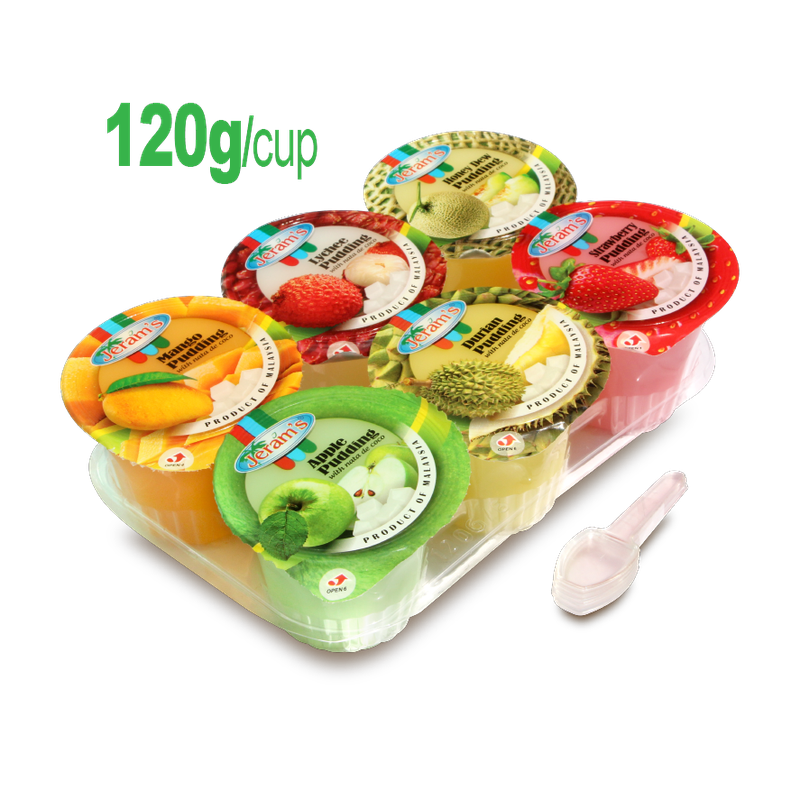 Jeram's Pudding With Nata De Coco - Assorted